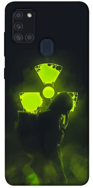 Чехол на Samsung Galaxy A21s Радиация v2 фото 1 из 1