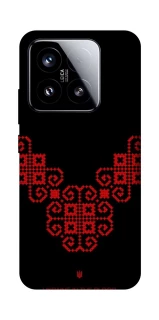 Чохол на Xiaomi 15 Чорно-червона вишиванка фото 1 з 1