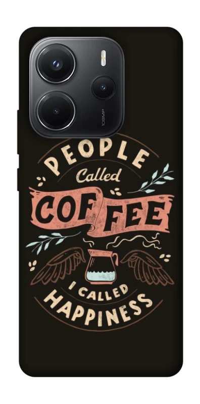 Чохол на Xiaomi Redmi Note 14 4G (Int. version) Сoffee happiness фото 1 з 1