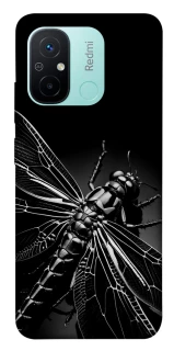 Чехол на Xiaomi Redmi 12C / Poco C55 Black dragonfly фото 1 из 1