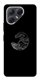 Чохол на TECNO Pova 7 Black tsunami фото 1 з 1