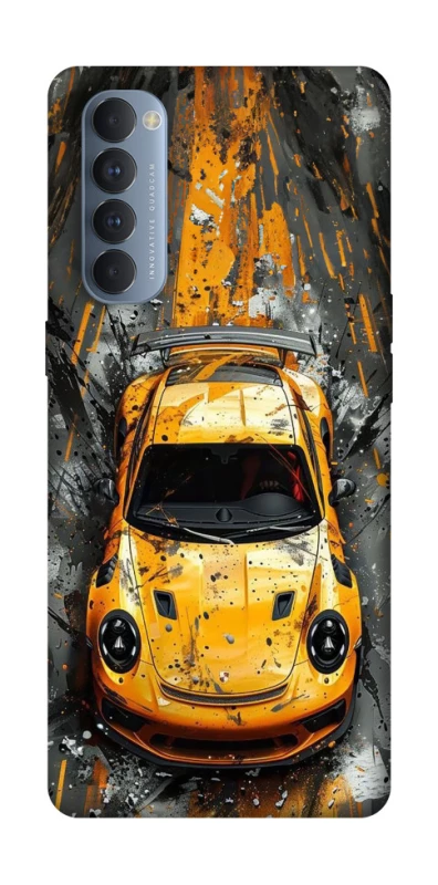 Чохол на Oppo Reno 4 Pro Drawn Porsche фото 1 з 1