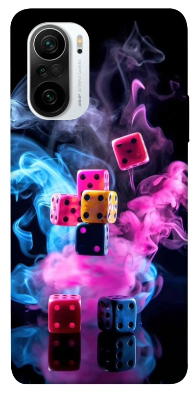 Чохол на Xiaomi Redmi K40 / K40 Pro / K40 Pro+ / Poco F3 Гральні кістки фото 1 з 1