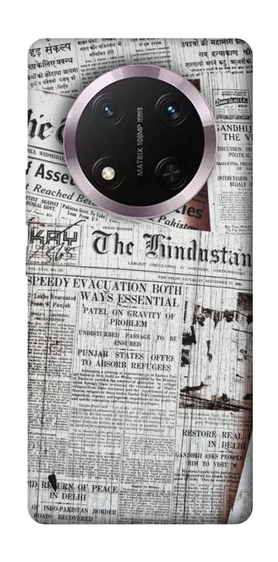 Чехол на Honor X9c Газеты фото 1 из 1