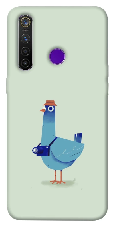 Чохол на Realme 5 Pro Голуб-детектив фото 1 з 1