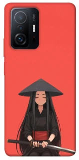 Чохол на Xiaomi 11T / 11T Pro Red samurai фото 1 з 1