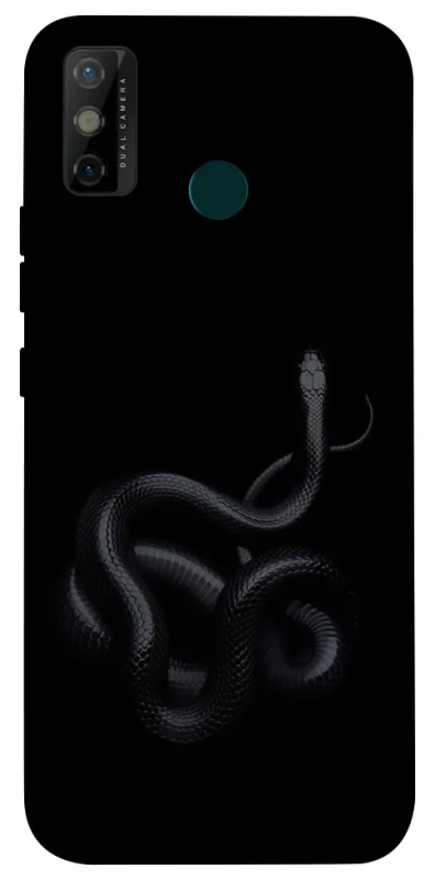 Чохол на TECNO Spark 6 Go Black snake фото 1 з 1