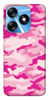 Чехол на TECNO Spark 10 camouflage pink фото 1 из 1