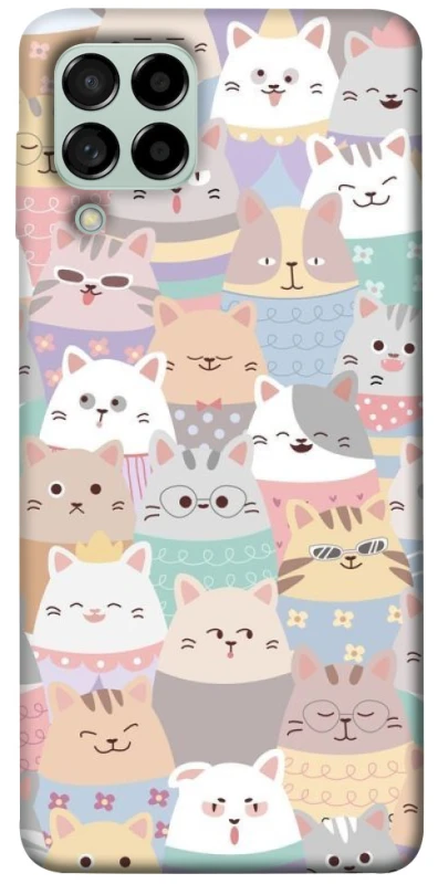 Чохол на Samsung Galaxy M53 5G Funny Kittens ver.2 фото 1 з 1