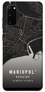 Чохол на Samsung Galaxy S20 Mariupol map фото 1 з 1