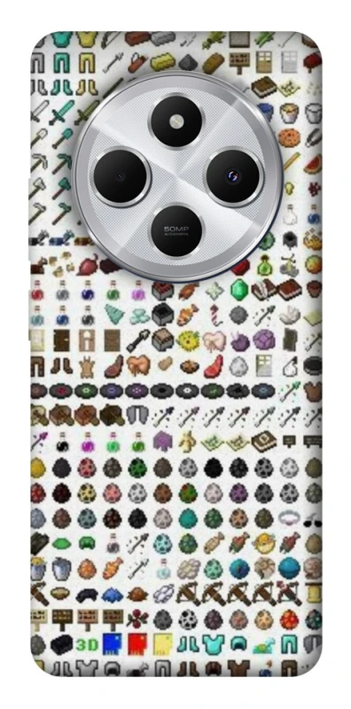 Чехол на Xiaomi Redmi 14C / Poco C75 Minecraft v2 фото 1 из 1