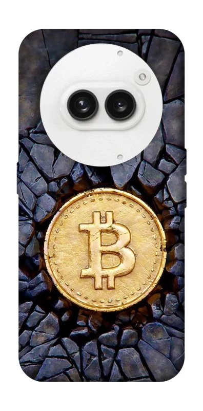 Чехол на Nothing Phone (2a) Bitcoin cracks фото 1 из 1