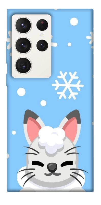 Чохол на Samsung Galaxy S23 Ultra Adopt Me Snow Kitty Smile фото 1 з 1