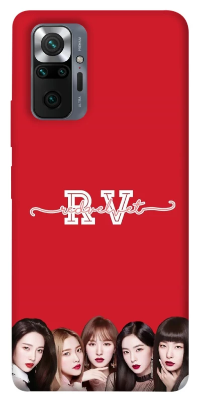 Чехол на Xiaomi Redmi Note 10 Pro RED VELVET v3 фото 1 из 1
