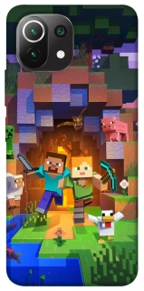 Чехол на Xiaomi Mi 11 Lite Minecraft game фото 1 из 1