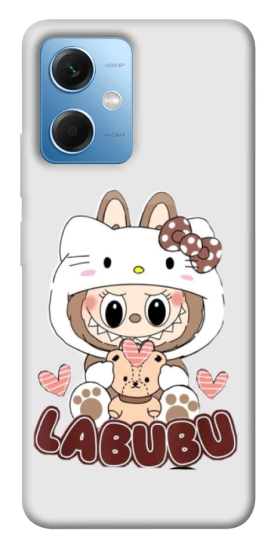 Чехол на Xiaomi Redmi Note 12 5G Hello Kitty Labubu фото 1 из 1