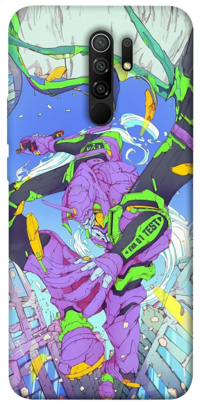 Чохол на Xiaomi Redmi 9 Євангеліон v2 фото 1 з 1