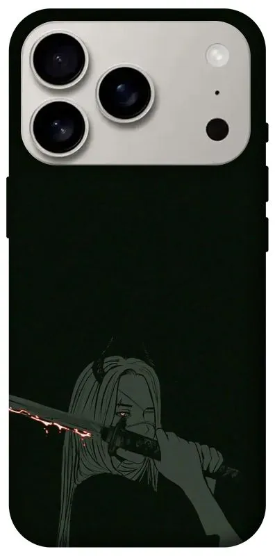 Чехол на Apple iPhone 18 Pro Человек-Бензопила фото 2 из 2