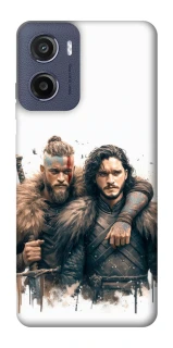 Чехол на Motorola Moto E15 Ragnar and Snow фото 1 из 1