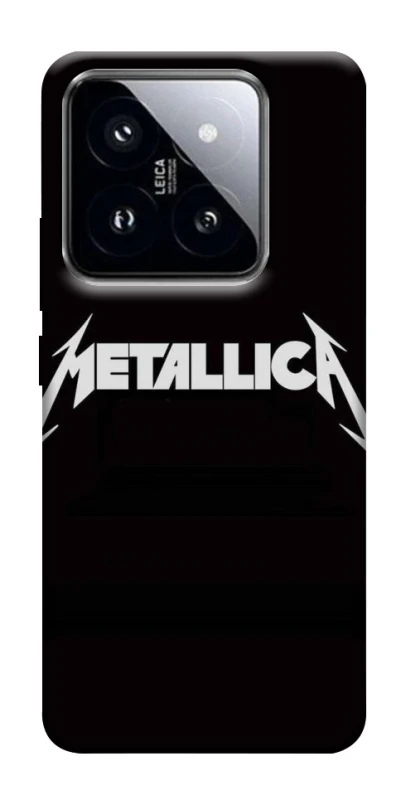 Чохол на Xiaomi 14 Pro Metallica logo фото 1 з 1