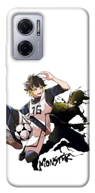 Чехол на Xiaomi Redmi Note 11E Blue Lock фото 1 из 1