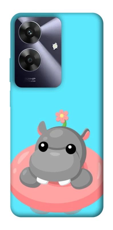 Чехол на Realme Note 60 Adopt Me Hippo Floatie фото 1 из 1