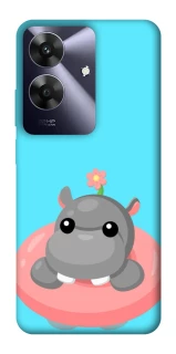 Чехол на Realme Note 60 Adopt Me Hippo Floatie фото 1 из 1