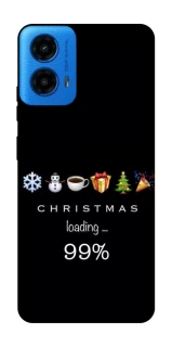 Чохол на Motorola Moto G45 Christmas Loading фото 1 з 1