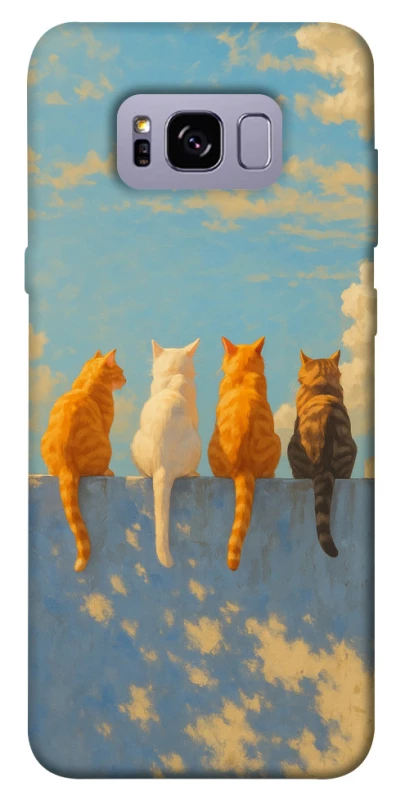 Чохол на Samsung G955 Galaxy S8 Plus cats on wall фото 1 з 1