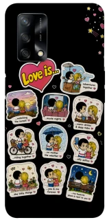 Чехол на Oppo A74 4G Love is ver.4 фото 1 из 1