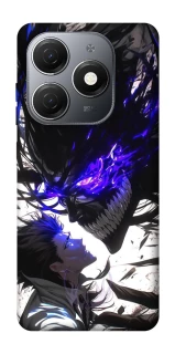 Чехол на TECNO Spark 20 Black soul anime фото 1 из 1