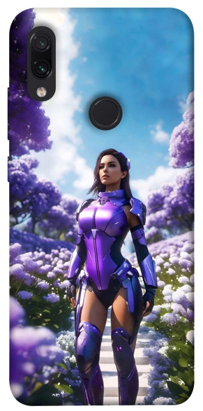 Чохол на Xiaomi Redmi Note 7 / Note 7 Pro / Note 7s Cyber space girl ver.4 фото 1 з 1