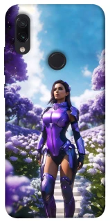 Чехол на Xiaomi Redmi Note 7 / Note 7 Pro / Note 7s Cyber space girl ver.4 фото 1 из 1