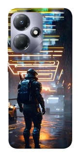 Чехол на Infinix Hot 30i Cyber character фото 1 из 1