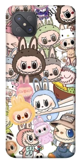Чохол на Oppo A92s All Labubus фото 1 з 1