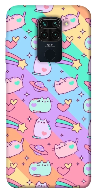 Чехол на Xiaomi Redmi Note 9 / Redmi 10X Cat Cute фото 1 из 1