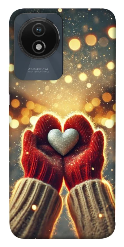 Чохол на Vivo Y02 Heart in hand фото 1 з 1