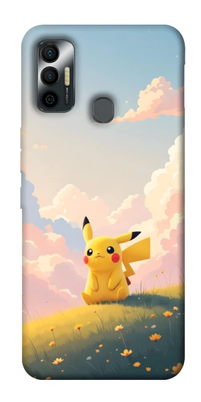 Чехол на TECNO Spark 7 pikachu фото 1 из 1