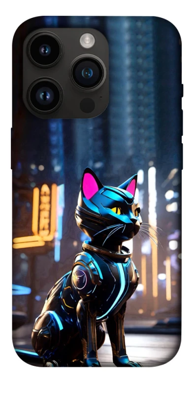 Чехол на Apple iPhone 14 Pro (6.1") Cyber cat фото 1 из 1