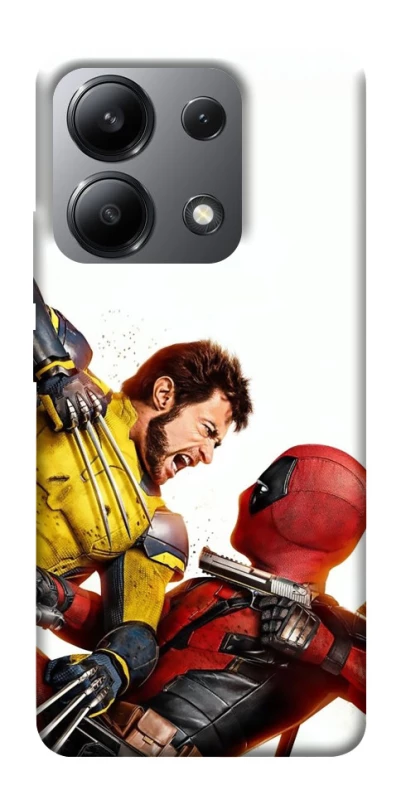 Чохол на Xiaomi Redmi Note 13 4G Deadpool and Wolverine фото 1 з 1