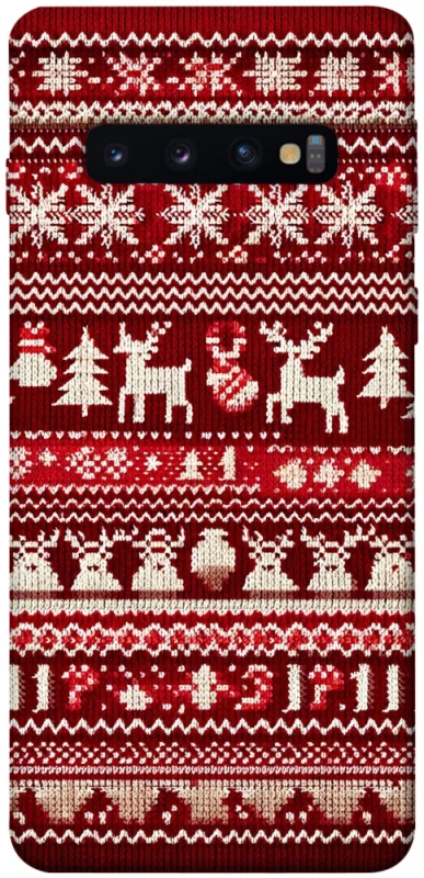 Чохол на Samsung Galaxy S10 Christmas jumper ver.2 фото 1 з 1