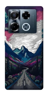 Чехол на Infinix Note 40 Pro 4G Нарисованные горы фото 1 из 1