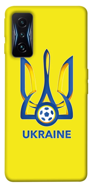 Чехол на Xiaomi Poco F4 GT Футбольный Герб фото 1 из 1