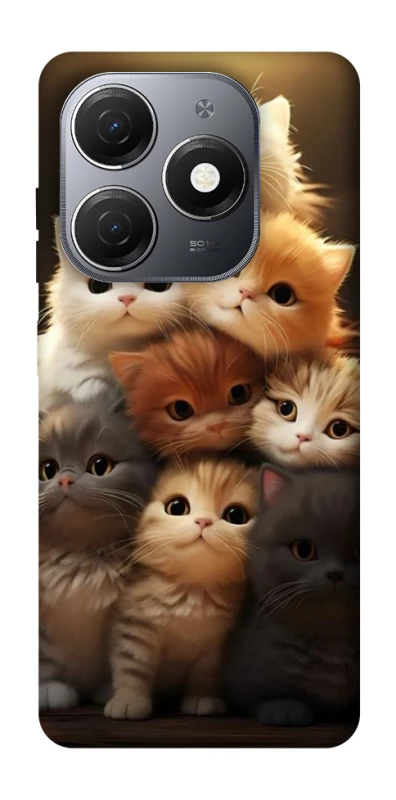 Чехол на TECNO Spark 20 Чехол Kittie Love v2 фото 1 из 1