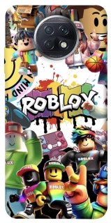 Чехол на Xiaomi Redmi Note 9 5G / Note 9T Roblox Characters Collage фото 1 из 1