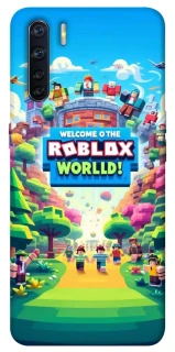 Чехол на Oppo A91 Roblox World фото 1 из 1