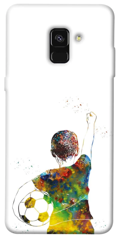 Чехол на Samsung A530 Galaxy A8 (2018) Football Kids фото 1 из 1