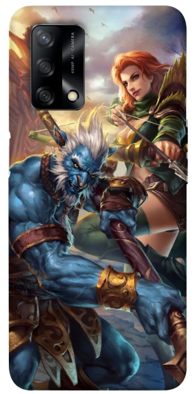 Чохол на Oppo A74 4G Dota heroes фото 1 з 1