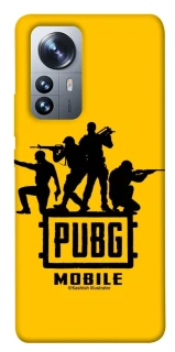Чехол на Xiaomi 12 / 12X Pubg logo ver.2 фото 1 из 1