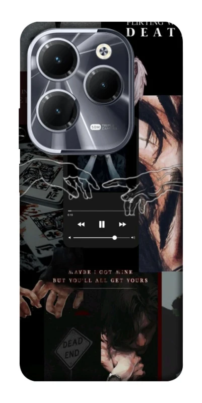 Чохол на Infinix Hot 40 Flirt collage фото 1 з 1